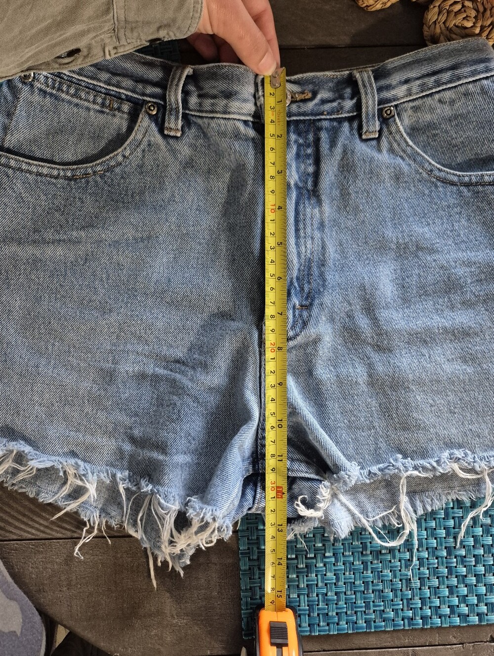 Canyon River Blues Light Blue Jean Shorts - Picture 6 of 7